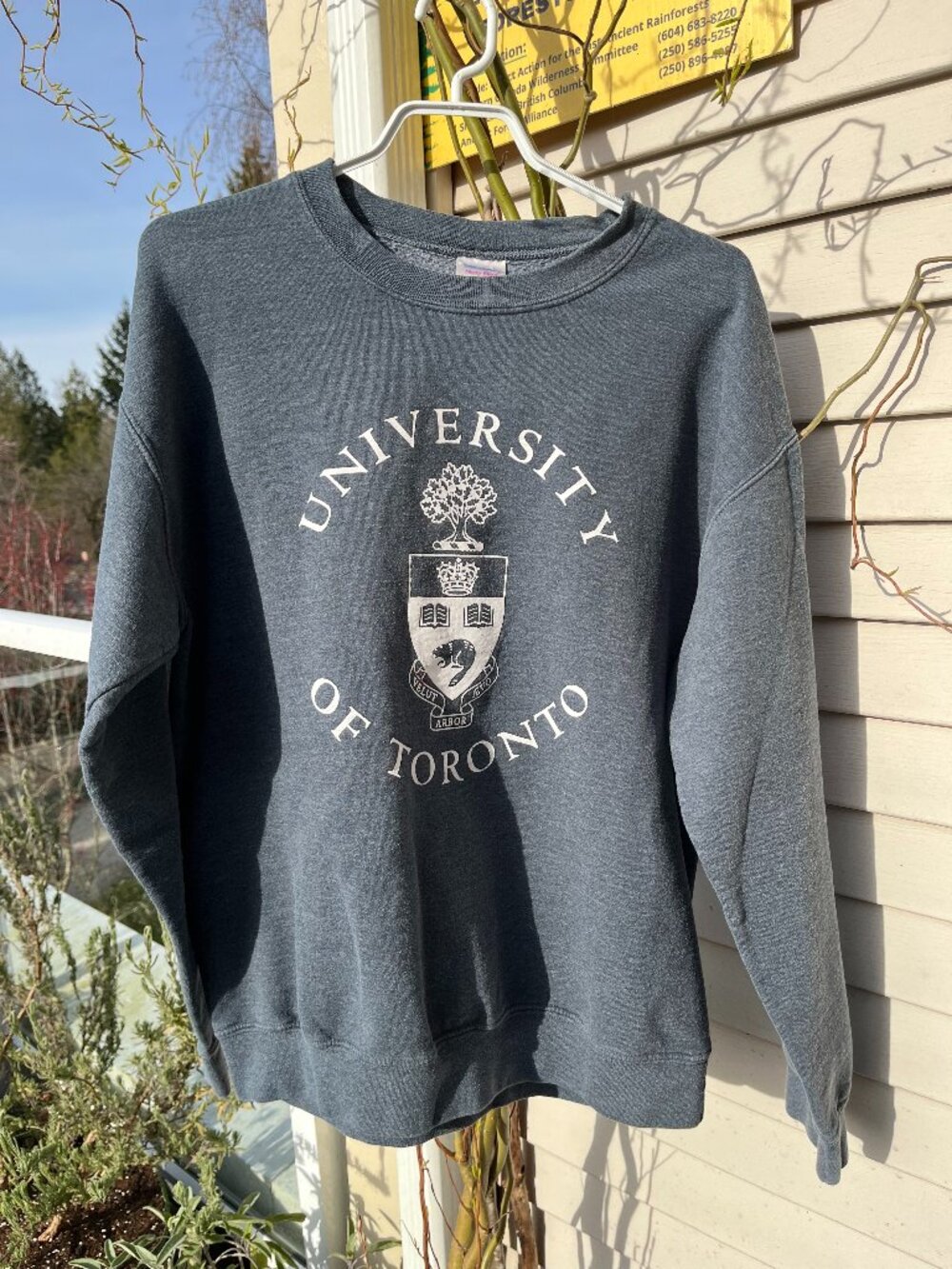 vintage university of toronto sweater